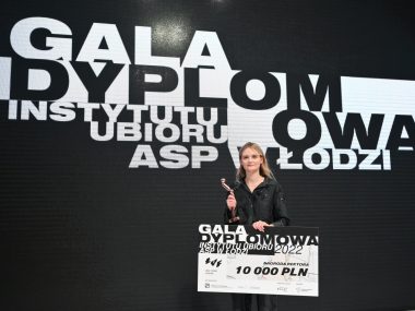 Maja Pilarek zwyciężczynią Gali Dyplomowej Instytutu ubioru Nagroda dla Mai Pilarek