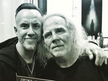 Największe gwiazdy metalu wspominają Romana Kostrzewskiego Nergal i Roman Kostrzewski