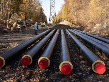 Dwie dzielnice podłączone do nowej sieci ciepłowniczej Nowa sieć ciepłownicza w Zabrzu Helence i Rokitnicy