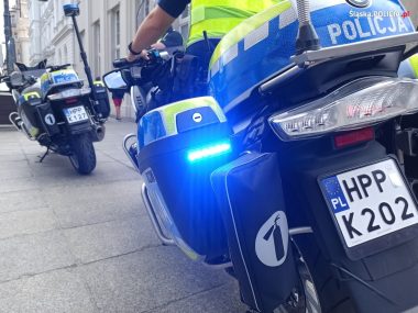 Policjanci drogówki w Sosnowcu dostali nowe motocykle Nowe motocykle policja śląska 4