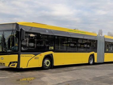 Nowe autobusy w zajezdni w Gołonogu. Wkrótce wyjadą na ulice Nowe autobusy