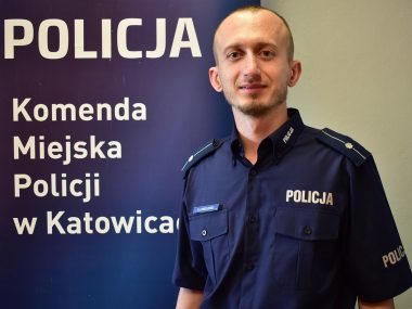 Komenda Miejska Policji w Katowicach ma nowego dzielnicowego Nowy dzielnicowy