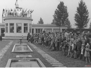 Nasze Titaniki! O śląskich budynkach jak transatlantyki Ogródek jordanowski w Katowicach