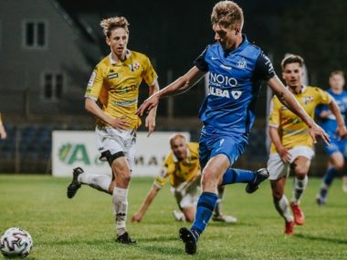 Niebieskim pozostały baraże Olimpia Elbląg Ruch Chorzów