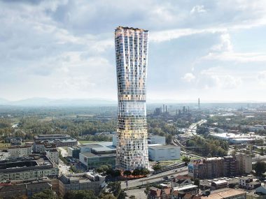 Ostrava Tower wizualizacja Ostrava Tower wizualizacja