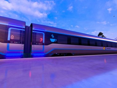Kosmiczne pociągi PKP Intercity będą jeździć przez Katowice PKP Intercity wizualizacja