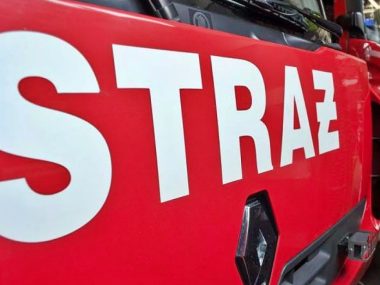 Nocny pożar w elektrociepłowni CEZ Chorzów PSP