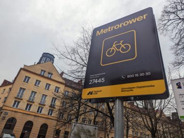 W Tychach znikają rowery miejskie. Zastępuje je metrorower Stacja Metroroweru w Tychach