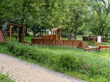 Koniec rewitalizacji Parku Ludowego w Miechowicach Park Miechowice remont