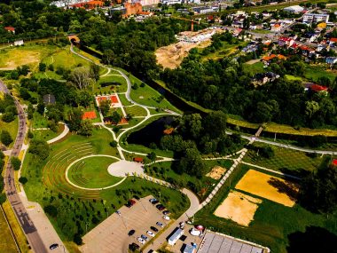 Na Osiedlu Wieczorka Powstanie park międzyosiedlowy Park międzyosiedlowy na Osiedlu Wieczorka