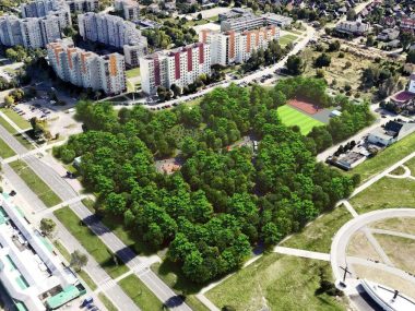 Park tuż obok Placu Papieskiego już niebawem Park w Zagórzu w Sosnowcu