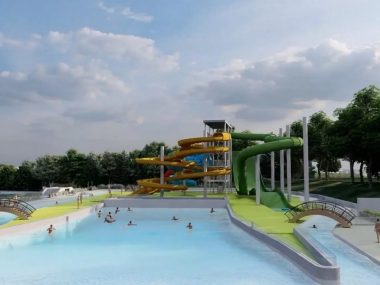Dodatkowa kasa na nową „Falę” i kolejny odcinek „Elki” Park Śląski Nowa Fala wizualizacja