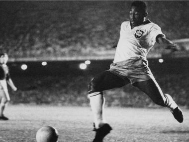 Nie żyje Pele. Kiedyś na Śląsku oglądało go 130 tys. widzów! Pele stadion