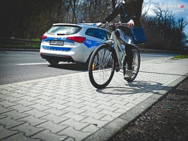 Pijani rowerzyści na drogach Zabrza Pijani rowerzyści w Zabrzu