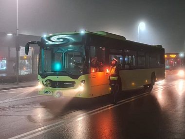 Pijany kierowca autobusu zatrzymany w Piekarach Pijany kierowca autobusu w Piekarach