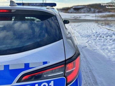 Pijany leżał nad stawem. Mógł zamarznąć Pijany leżał na stawem Mógł zamarznąć