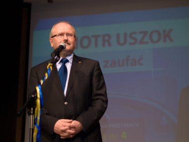 Były prezydent Piotr Uszok honorowym obywatelem Katowic? Piotr Uszok jako prezydent Katowic 2010 rok