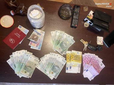 Policjanci aresztowali poszukiwanego za handel narkotykami Policja Gliwice