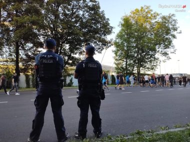 Z koncertu Rammstein na izbę wytrzeźwień Policja zabezpieczała koncerty Rammstein 9