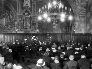 100 lat temu odbyło się pierwsze posiedzenie Sejmu Śląskiego Posiedzenie Sejmu Śląskiego