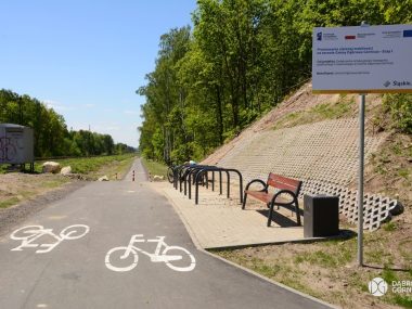Miasto uzupełni ścieżkę rowerową nad Pogorią Powstanie fragment ścieżki rowerowej nad Pogorią IV