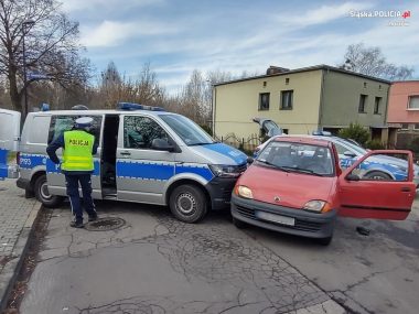 Policyjny pościg ulicami trzech miast zakończony w Piekarach Pościg ulicami Chorzowa zakończony w Piekarach