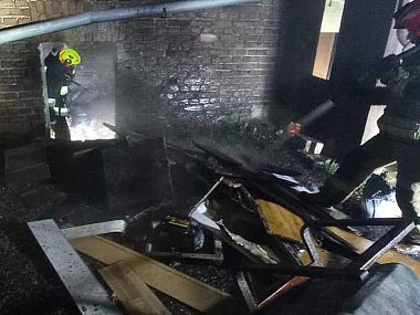 Trwa zbiórka dla rodziny, w domu której wybuchł pożar Pożar kotłowni