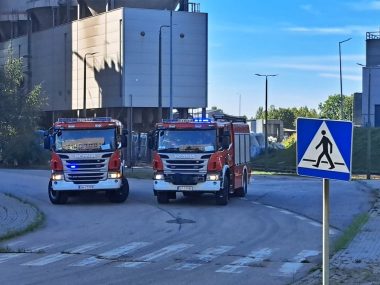 Pożar w elektrociepłowni CEZ Chorzów Pożar w elektrociepłowni CEZ Chorzów W akcji brało udział 11 zastępów straży pożarnej