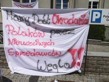 Protest PGG Sierpien 80 Protest PGG Sierpien 80