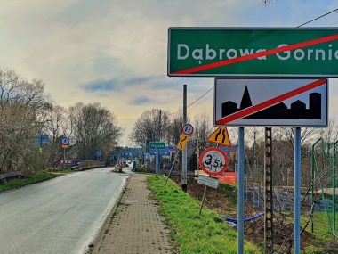 Remont mostu nad Przemszą trwa, ale droga już wyremontowana Przebudowa mostu nad Przemszą