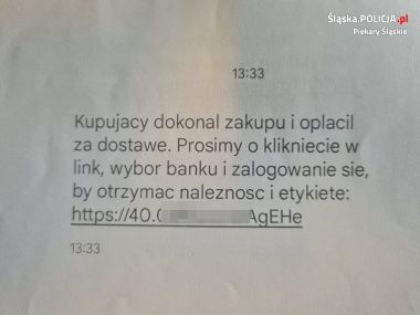 Internetowi oszuści ponownie zaatakowali w Piekarach Przestępstwo