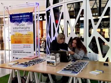 Punkt Informacyjny dla uchodźców na południu Katowic Punkt Informacyjny dla uchodźców Libero Katowice4