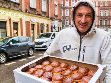 Podobno najlepsze kreple są w Bytomiu. Dziś 22 tysiące sztuk Najlepsze pączki w Bytomiu?