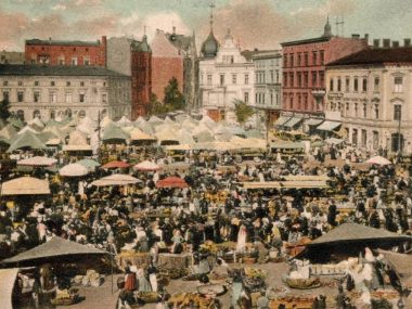 Quiz co to za miejsce Rynek w Katowicach 1904 Quiz co to za miejsce Rynek w Katowicach 1904