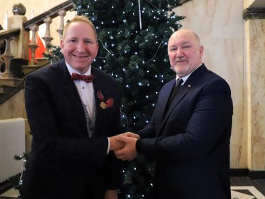 Remigiusz Rączka odznaczony przez Andrzeja Dudę Remigusz Rączka