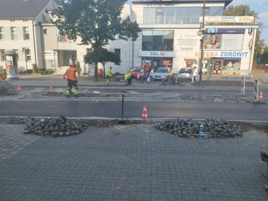 Remont ulicy Bytomskiej zakończy się jeszcze we wrześniu? Postęp prac drogowych na ulicy Bytomskiej