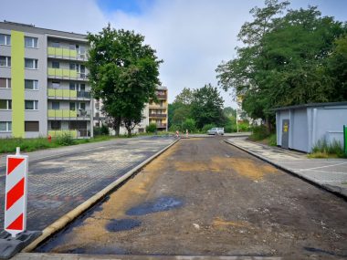 Remont ulic na Syberce w Będzinie. W kolejce są następne Remont ulic na osiedlu Syberka w Będzinie