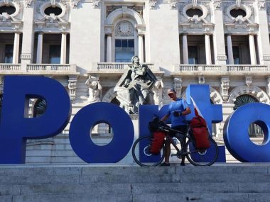 Mieszkaniec Nowego Chechła przejechał rowerem 6135 km Rowerem przez Europę