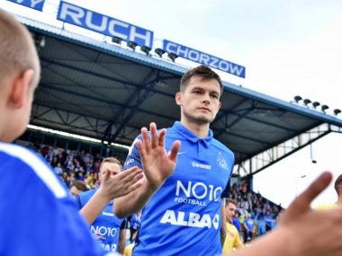 Michał Mokrzycki żegna się z Cichą. Zagra jeszcze w barażach Ruch Chorzów Michał Mokrzycki