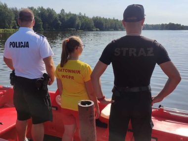Sezonowe Ogniwo Policji Wodnej w Tychach Sezonowe Ogniwo Tychy