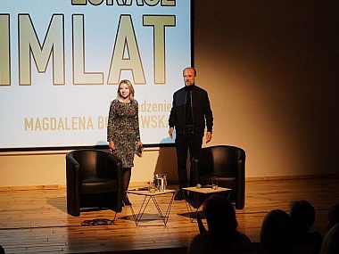Projekcja filmu (Nie)znajomi w Zagłębiowskiej Mediatece Łukasz Simlat Sosnowiec