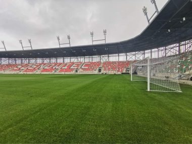 Finał Pucharu Grecji odbędzie się w Sosnowcu? Stadion Arcelor Mittal Park w Sosnowcu jpg