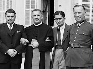 Rocznica śmierci Henryka Sławika. I ta zapomniana historia Herryk Sławik (1. z lewej) i i József Antall (3. z lewej)