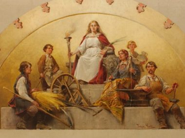 „Sztuka wobec przemysłu”. Nowa wystawa w Muzeum Hutnictwa Tadeusz Popiel Opieka przemysłu nad rękodziełami i rolnictwem