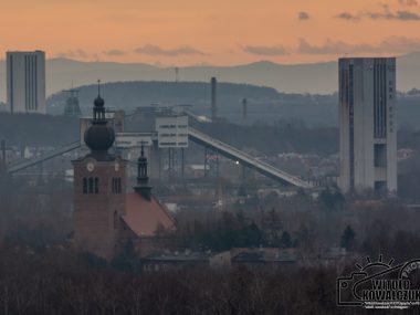 Z zabrzańskiej wieży ciśnień widać... Tatry Tatry Zabrze