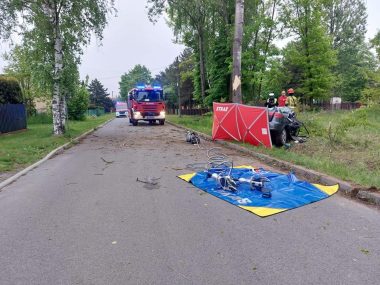Tragiczny wypadek w Pilchowicach, zginęły dwie osoby Tragiczny wypadek Pilchowice