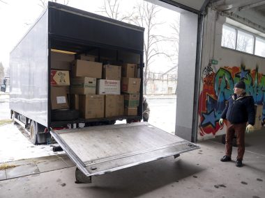 Kolejny transport z pomocą humanitarną dla miasta Równe Transformatory dla Ukrainy