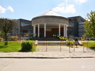 Trwa remont Zespołu Szkół nr 4. Segment B niemal gotowy Trwa remont w Zespole Szkół nr 4 w Dąbrowie Górniczej