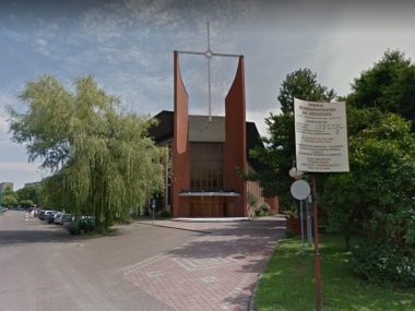 Tragedia w Tychach. Mężczyzna zginął w kościele Tychy kościół św Krzysztofa