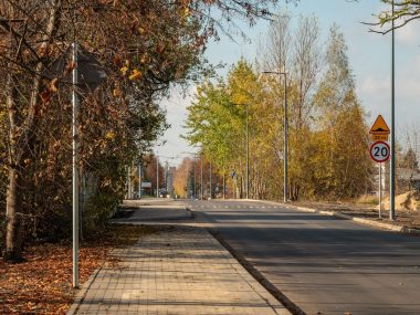 Mimo problemów przebudowa ulicy Kukułek została dokończona Ulica Kukułek